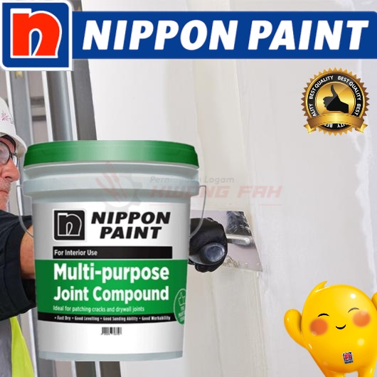 (5KG) NIPPON PAINT Multipurpose Joint Compound / Plaster Compound