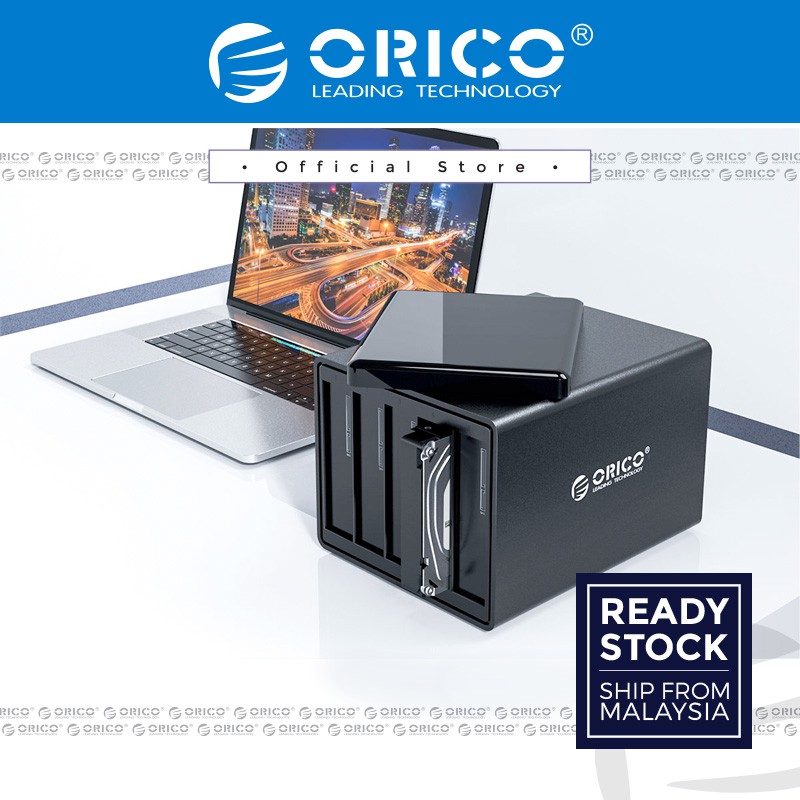 ORICO 4 Bay USB3.0 Hard Drive Enclosure (Max 40TB/3.5") NS400U3