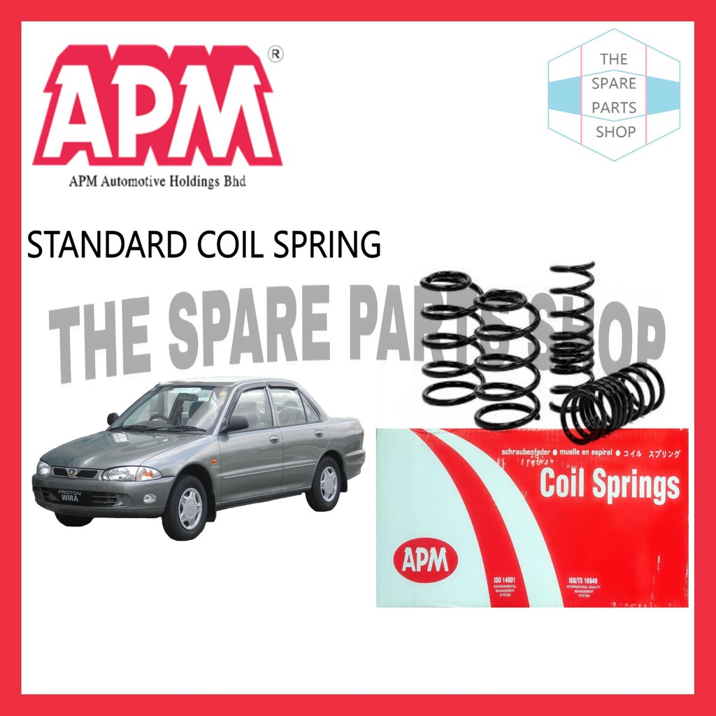 Buy Proton Wira 1 5 Rear Coil Spring Apm Seetracker Malaysia