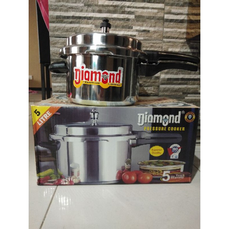 Diamond Pressure Cooker 5 Litre capacity