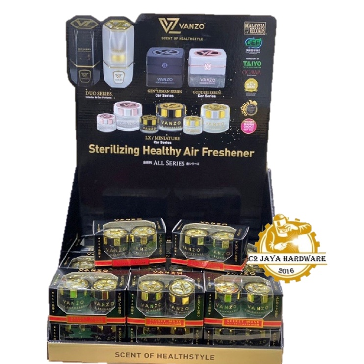 Vanzo Full Range Air Freshener Perfume for Home , Car Dashboard and Air