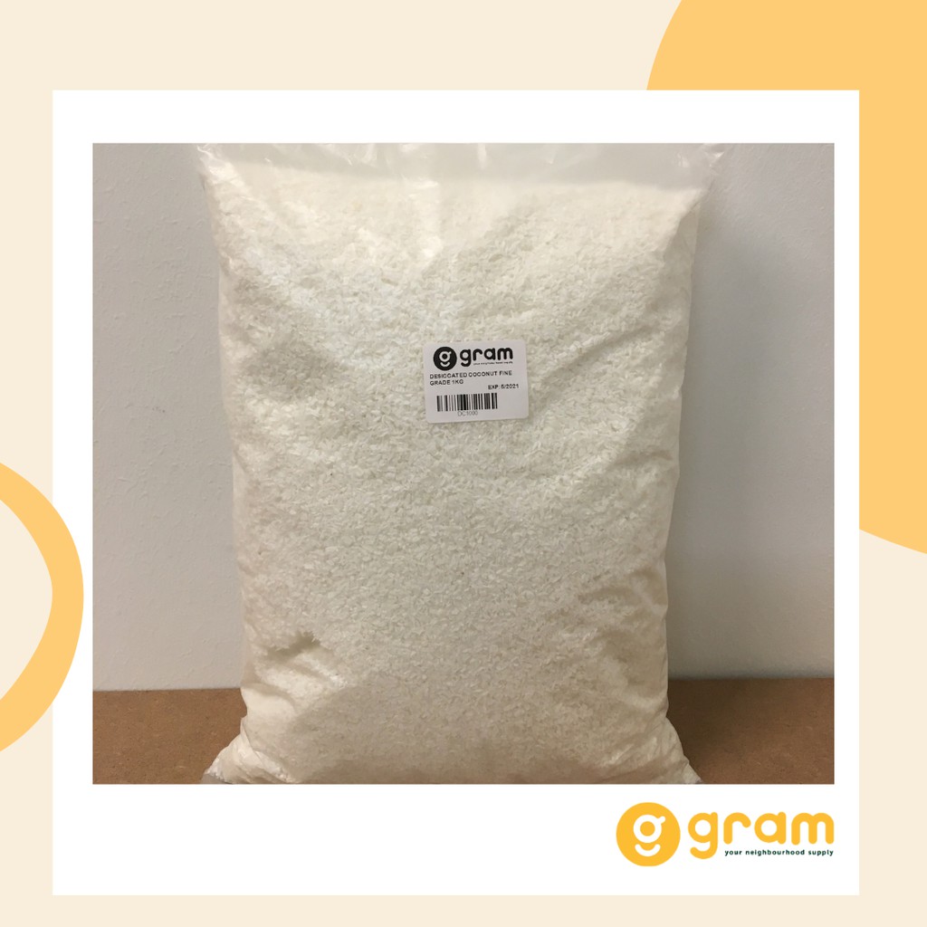 Desiccated Coconut Fine Grade Kg Ready Stock Shopee Malaysia