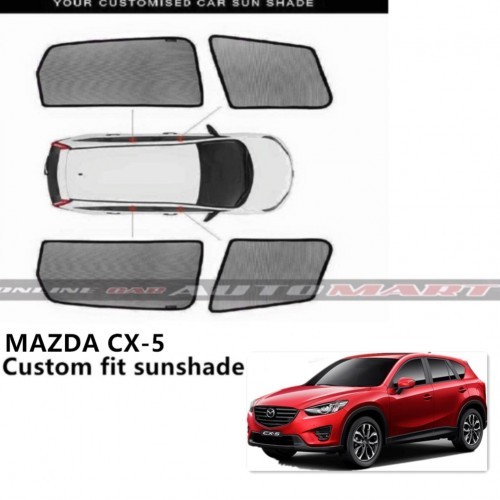 Custom Fit OEM Sunshades/ Sun shades for Mazda CX-5 - 4pcs