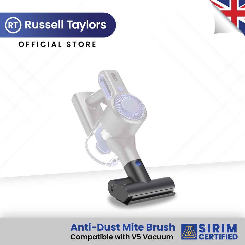 Russell Taylors Motorized Dust Mite Brush for V5 Vacuum Cleaner DMB-10