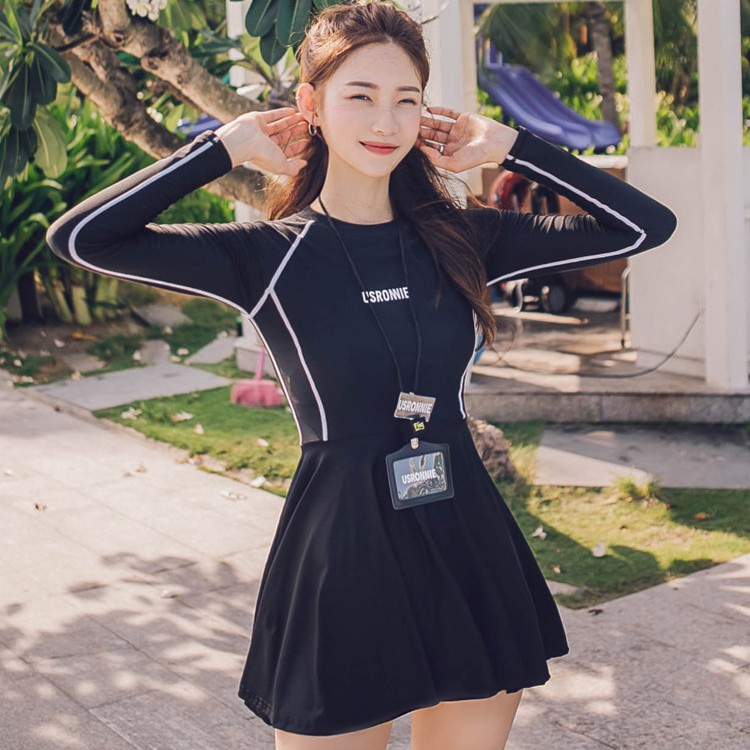 long skirt bathing suit