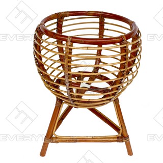 Rattan Flower Pot  Stand  Handmade RP75 Suitable For 