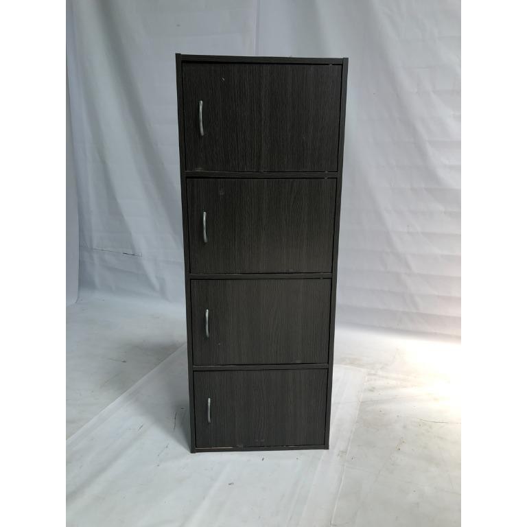 Dark Wood Shoe Cabinet | Shopee Malaysia