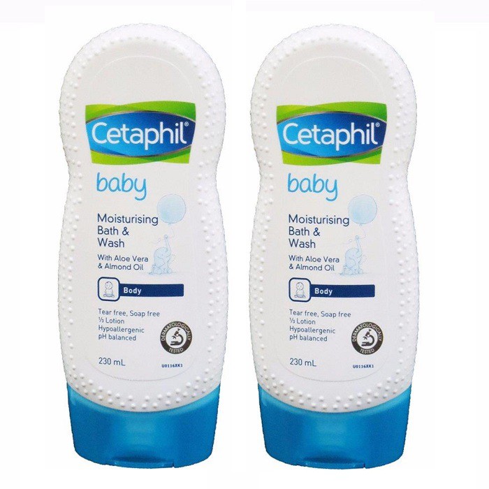 CETAPHIL BABY Moisturising Bath & Wash 230ml x 2 Shopee Malaysia