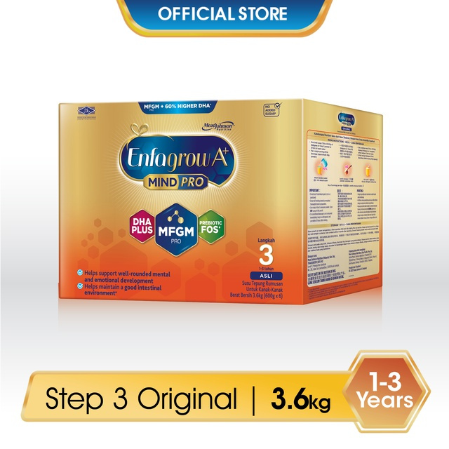 Enfalac A Step Infant Formula Milk Powder 012m (3 X 600g) Baby Needs