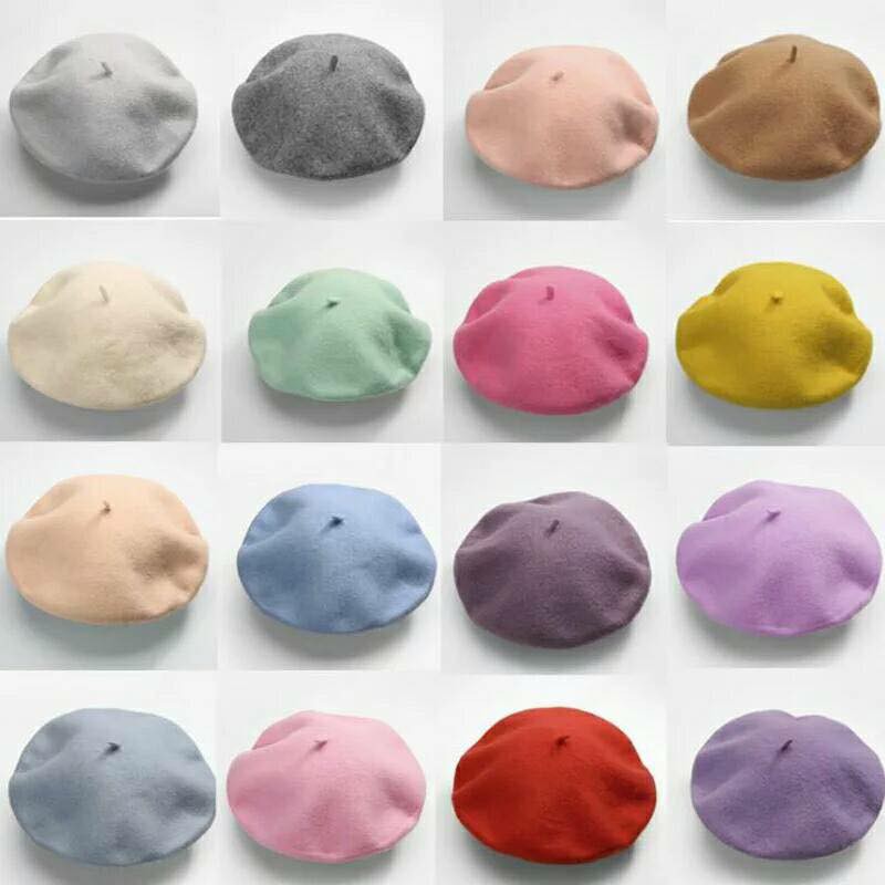 Part 1 / 2: Baret / Beret / Topi Painter Korea (Per Pc)  Shopee 