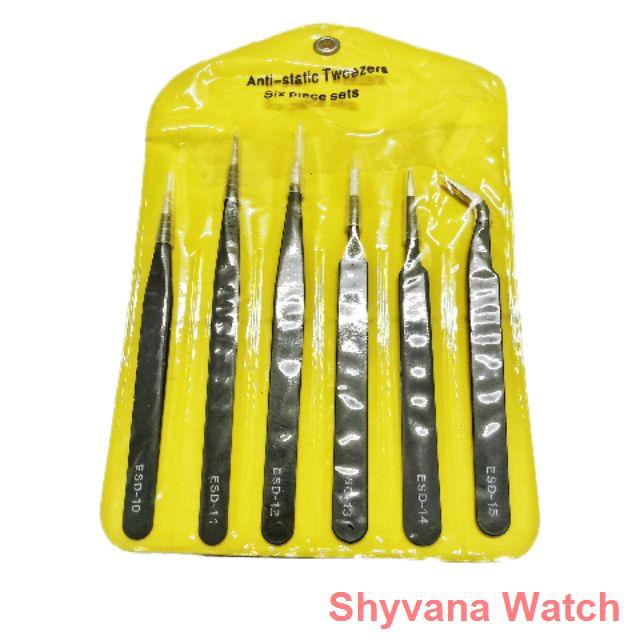 waterproof watch ﹊❁✒(IN STOCK) TWEEZERS ESD Series Eyelash Extension Stainless Steel Anti Acid Ultra Precision Tweezers@