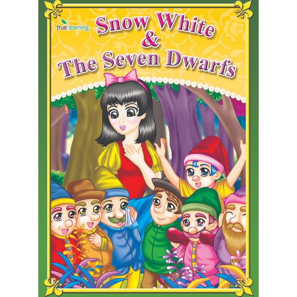 Children Books Dot To Dot Fairy Tales For Kids Story Books Educational Books Snow White The Seven Dwarfs Shopee Malaysia