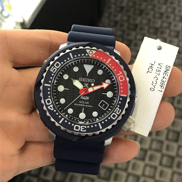 SEIKO PADI PROSPEX SOLAR BABY TUNA DIVERS 200M SNE499 SNE499P SNE499P1 |  Shopee Malaysia