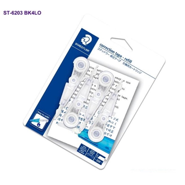 Staedtler 4’s Correction Tape Refill Shopee Malaysia
