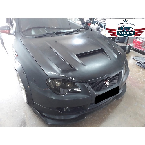 PROTON PERSONA / GEN 2 ( VARIS ) FRONT BONET WITH 2K COLOR PAINT - FRP ...