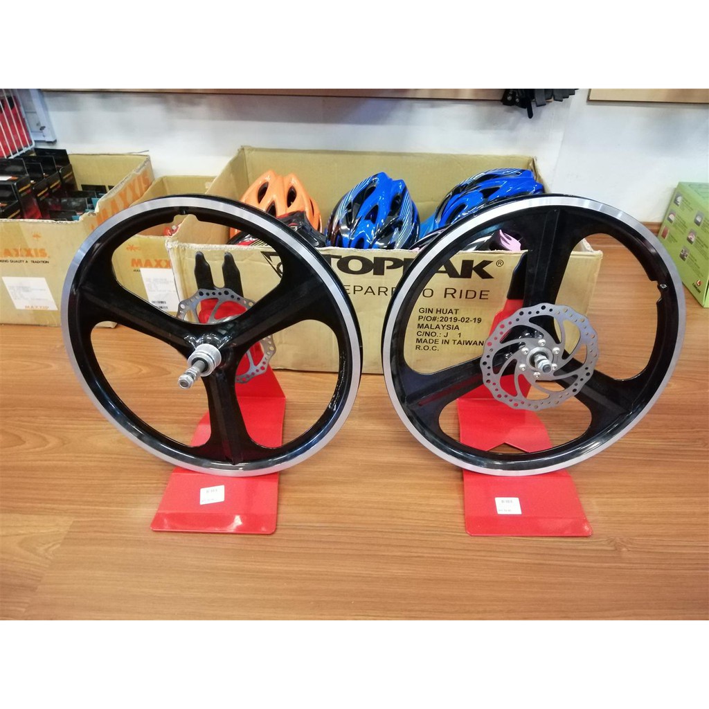 20 inch bmx wheel set