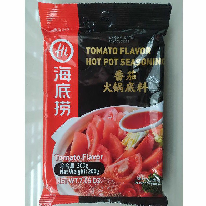 海底捞番茄火锅底料haidilao Hot Pot Seasoning Soup 200g