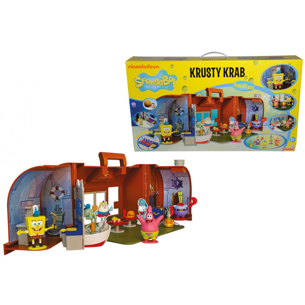 spongebob krusty krab playset