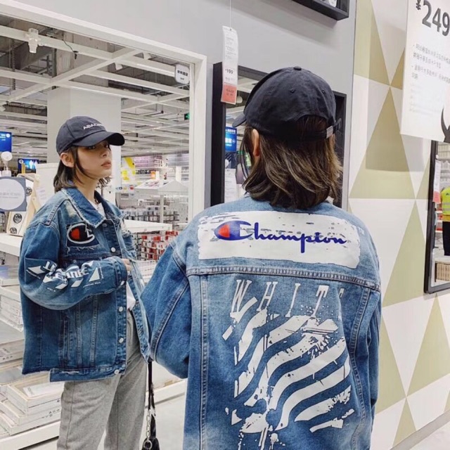 denim jacket champion