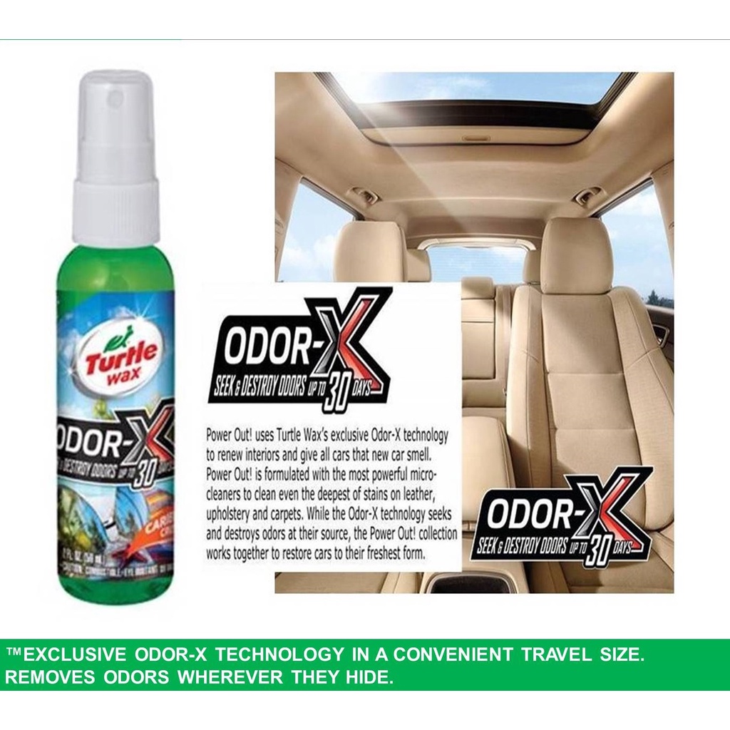 Turtle Wax OdorX Travel Spray New Car Scent 59ml T50661