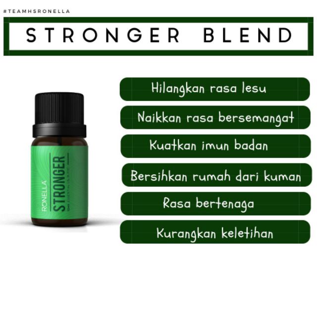 Special Eo Stronger Essential Oil Blend Ronella 10ml Ready Stock Fast Shipping Shopee Malaysia