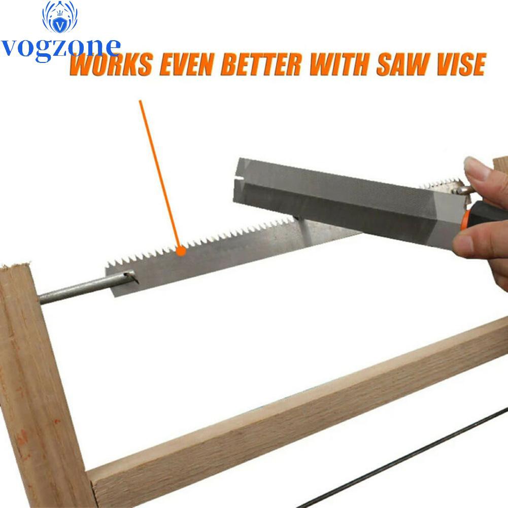 T12 Pruning Saw File Bearing Steel Rasp File Carpentry Woodworking Hand Tool-USA 