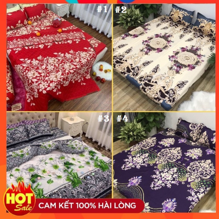 Beautiful poly cotton Bedding full size m2, m6, m8, 2m2 And Color