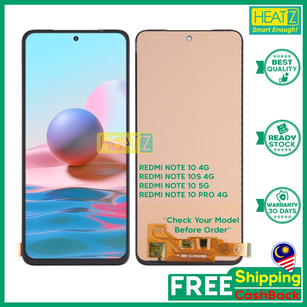 Redmi note 10 pro 10s 4g 5g note10 note10s note10pro xiaomi mi lcd
