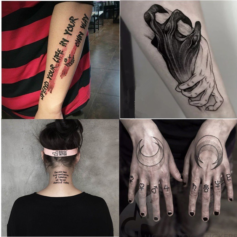 Temporary Tattoo Prices And Promotions Fashion Accessories Oct 2021 Shopee Malaysia