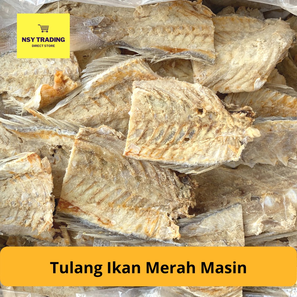 Buy Tulang Ikan Merah Masin 500gram Salted Fish Bone 500grams Seetracker Malaysia