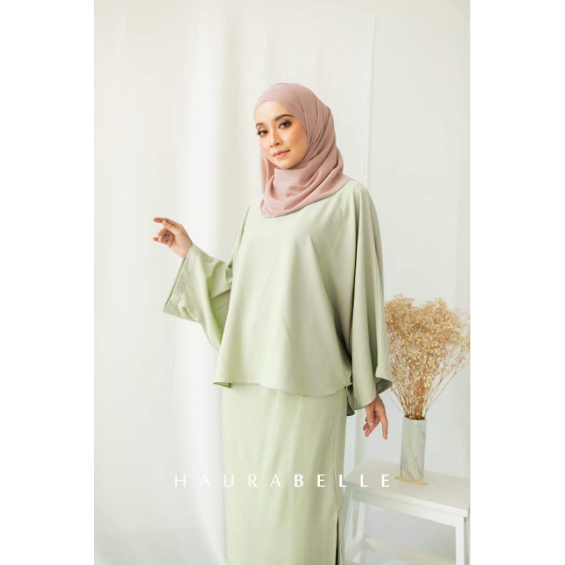 CLAIRE KAFTAN  BAJU  BRIDESMAID  BY HAURABELLE Shopee Malaysia