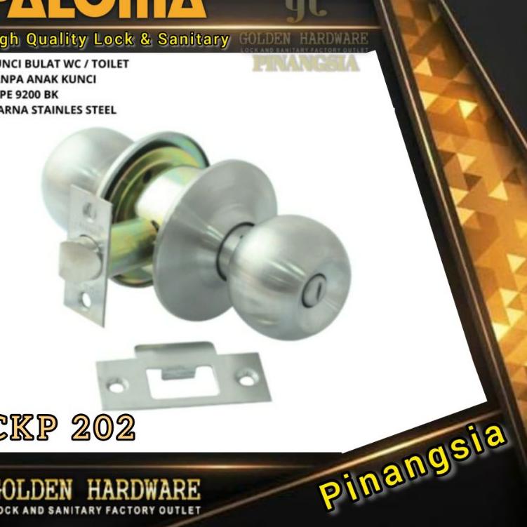 Round Door Lock Handle Handle Bathroom Door Handle Toilet Set CKP 202