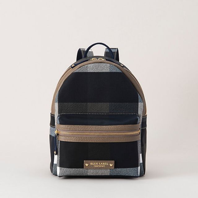 blue label backpack