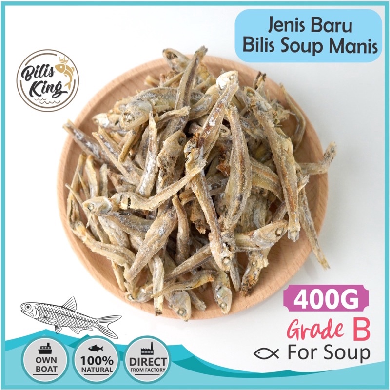 Ikan Billis Kasar Sup 1kg