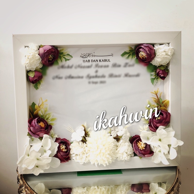 Buy Ready Stock 3d Frame Maskahwin Frame Duit Hantaran Mas Kahwin Gubahan Frame Mas Kahwin 3d Seetracker Malaysia