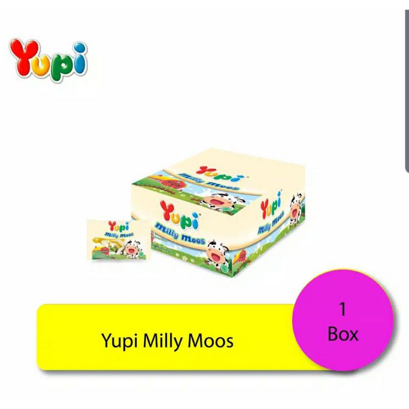 Yupi Milly Moos 1box Contents 24pcs | Shopee Malaysia