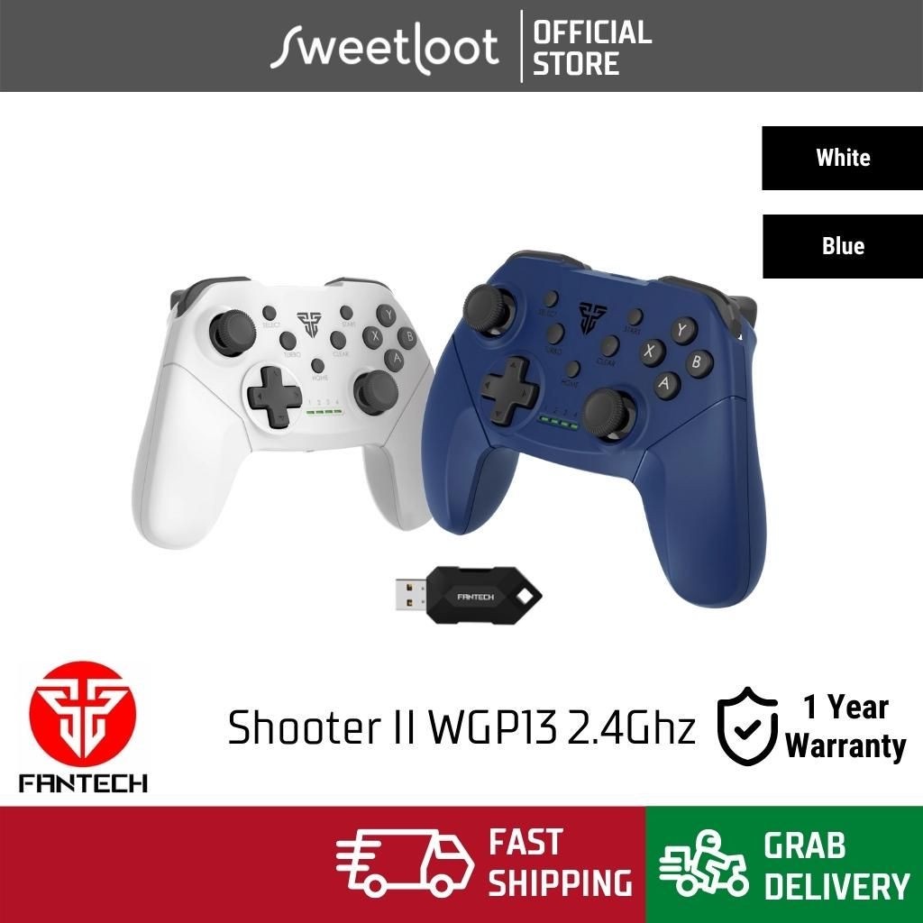 Fantech Shooter II WGP13 2.4Ghz Wireless / Wired Gaming Controller ...