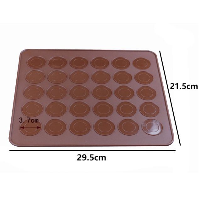 Ready Stock Silicone Macaron Mat Brownies Cookies Mat Shopee Malaysia