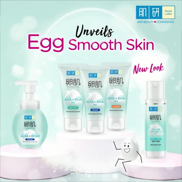 Hada Labo AHA/BHA Face Wash Acne Control Cleanser/Exfoliate/Fight Pimples/Remove Blackhead