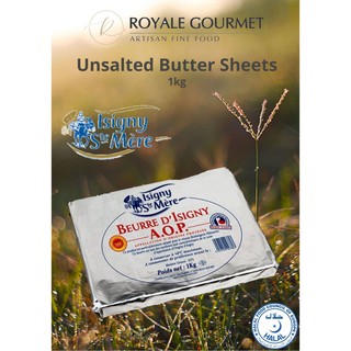 Isigny Sainte-Mère Unsalted Butter Sheets 1KG | DELIVERY WITHIN KLANG ...