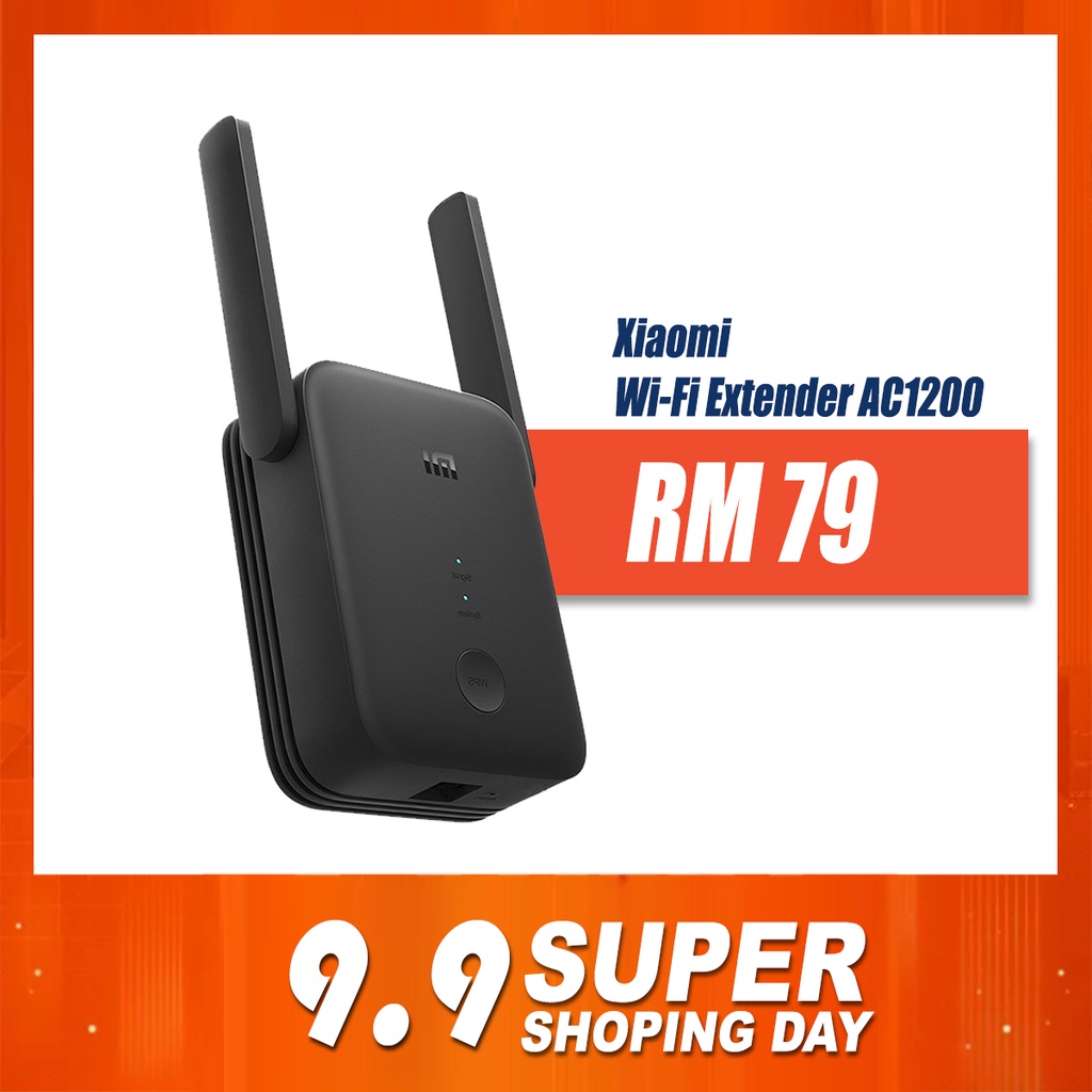 Xiaomi Mi WiFi Range Extender AC1200 Dual Band WiFi Combined Speed Up