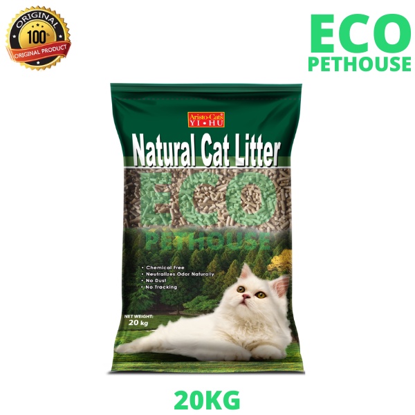 ARISTO Natural Pinewood Cat Litter 20KG Shopee Malaysia