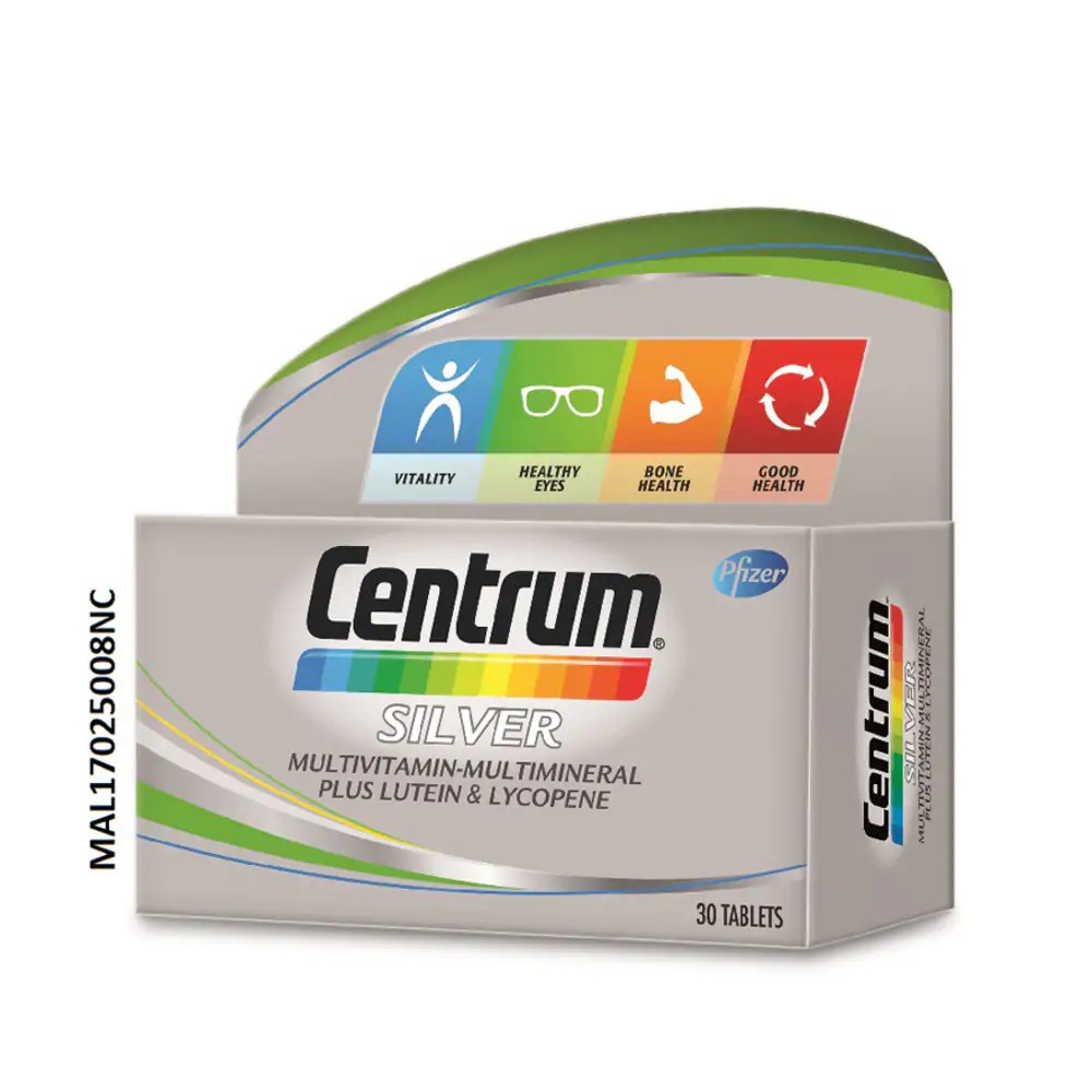 CENTRUM SILVER MULTIVITAMINMULTIMINERAL PLUS LUTEIN&LYCOPENE(100SX2