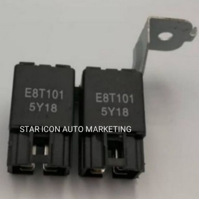 Original Waja Fuel pump Relay 12v 4pin (1 pair / 2pcs ) Shopee Malaysia