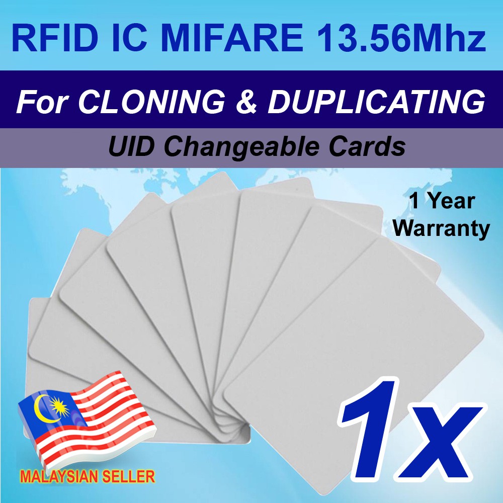 13.56Mhz RFID IC Mifare Writable Clone Duplicating UID Changeable Cards