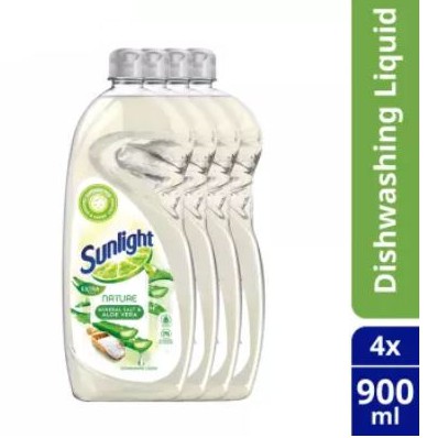 Buy Sunlight Dishwash Liquid Extra Nature 4 X 900ml Seetracker Malaysia