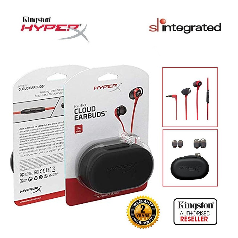 gamer hyperx cloud earbuds