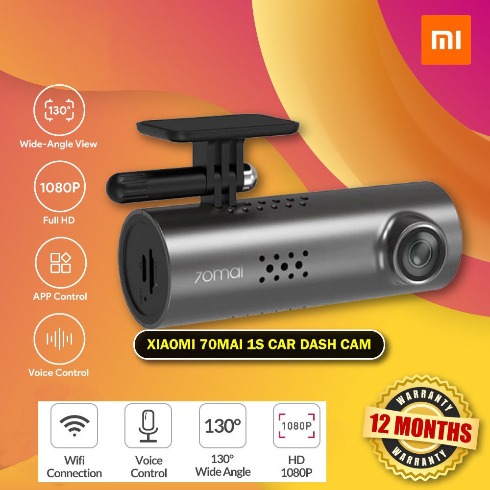 Xiaomi 70MAI 1S 1080P Car Camera Recorder Dashcam Dashboard 70 MAI Car