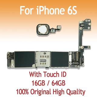 16gb 64gb Original Motherboard For Iphone Se 5 Se With Fingerprint With Touch Id Unlock Logic Board Ios Free Shipping Shopee Malaysia