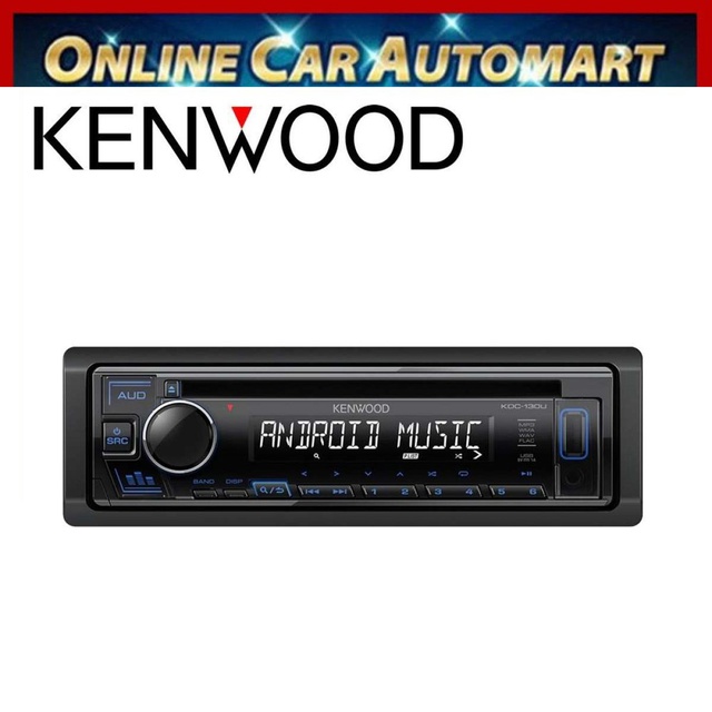 KENWOOD KDC-130U USB/CD CAR STEREO RECEIVER